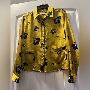 Rebecca Minkoff Golden Button Down Blouse